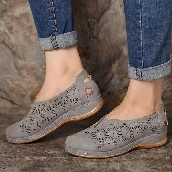 🔥 [Heute niedrigster Preis] 2024 HEISSER VERKAUF 50% RABATT Loch elastische Schuhe