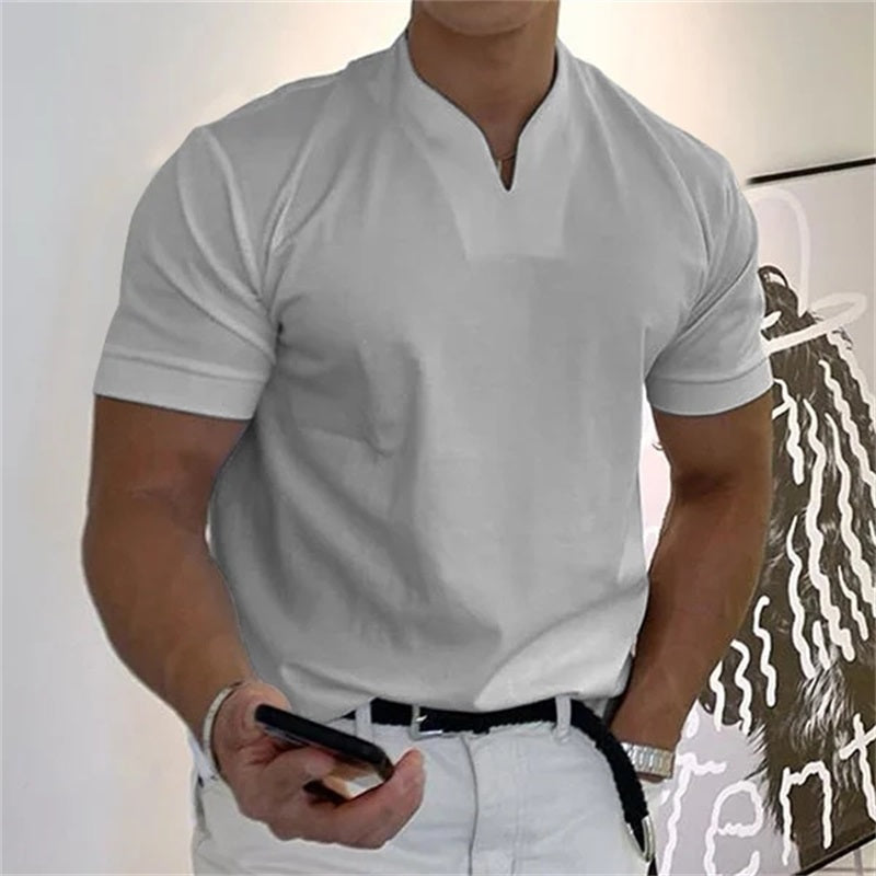 2024 Herren Business Kurzarm Fitness T-Shirt