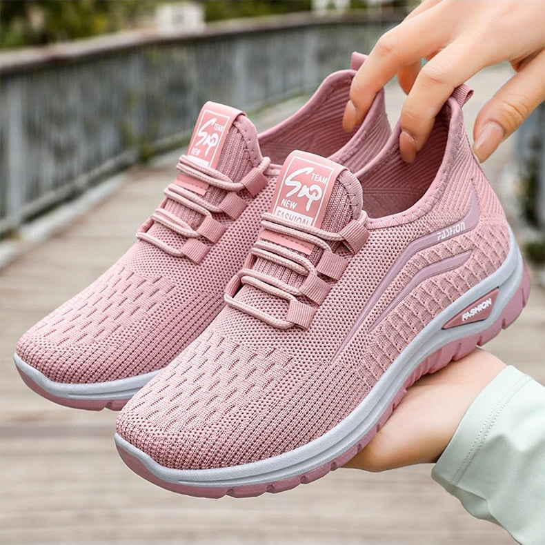 Damen Casual Atmungsaktiver Komfort Sneaker