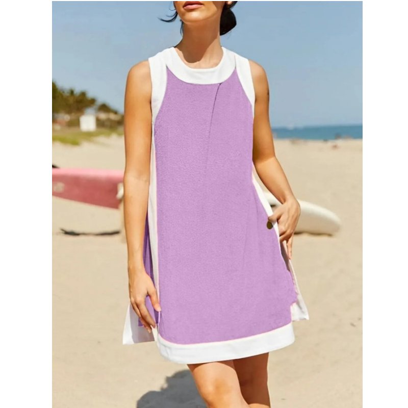 🌞Frühlingserwachen: 50% Rabatt!🔥Sportlicher Zweiteiler "Active Summer": Ärmelloses Kleid & Passende Shorts